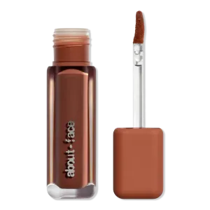 Размытая матовая помада для увеличения объема губ about-face, Side-Eye (nude brown)