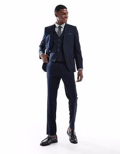 Костюмные брюки French Connection в синюю полоску French Connection Mens