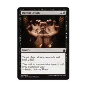 CCG Болезненный урок (с), MTG - Battlebond