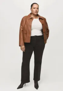 Расклешенные джинсы Mango, Chocoladebruin