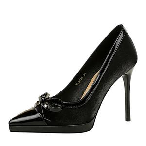 YAFEI XUANYU Женские туфли на высоком каблуке бордовые, цвет Burgundy