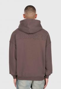 Худи Dropsize RAW APPLICATION, Acid Wash Brown/Brown