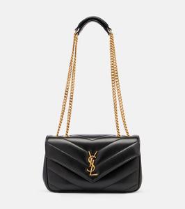 Сумка Loulou Small через плечо из кожи Saint Laurent, Black