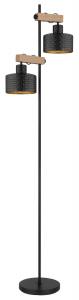 Торшер Globo, 44x25x168 см, черный