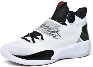 Унисекс баскетбольные кроссовки, дышащие, легкие, с антискользящей и износостойкой подошвой, для спортивных тренировок и прогулок Generic, белый/черный