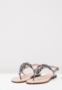 Босоножки с Т-образным ремешком Anna Field, темно-серые