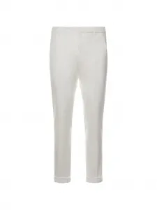 Строгие брюки Dondup, белый