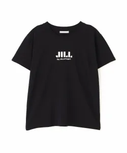 Футболка с вышитым логотипом, органический хлопок Jill By Jill Stuart, цвет Black White