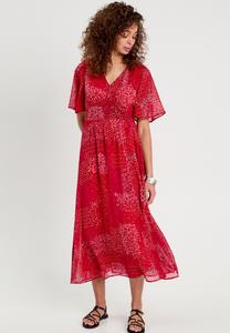 Повседневное платье MIT V-AUSSCHNITT Cache Cache, красный