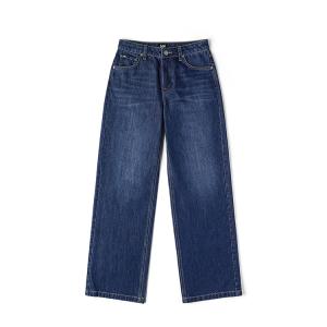 Джинсы женские тонкие прямого кроя Lee, medium темно-синий