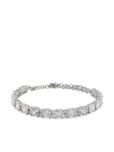 Колье с кристаллами Patrizia Pepe, серебяный