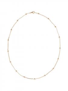 Faina Женское колье-цепочка из розового золота