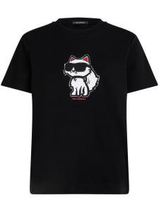 Футболка Ikon Choupette Karl Lagerfeld, черный