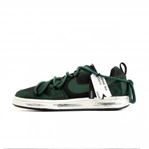 Nike Кроссовки для скейтбординга Court Borough Wild Trail Mesh Low top, унисекс, зеленые