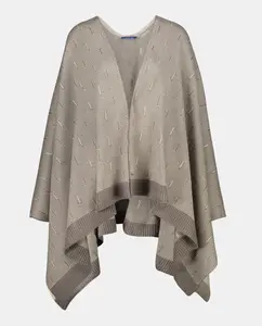 Capa punto detalle pasadas Шаль Jo & Mr. Joe, экрю