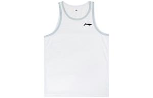 LINING Мужская белая баскетбольная майка