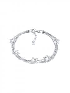 Elli Браслет из серебра 925 пробы со звездами, астрономическими элементами и изображением звезды из серебра