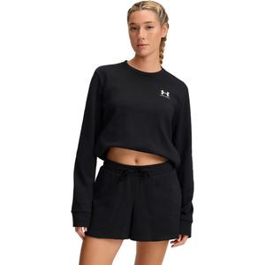 Толстовка, среди прочего, конкурент терри экипаж Under Armour, черный