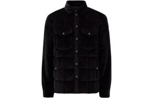 Moncler Grenoble Джинсовая рубашка-куртка, Black