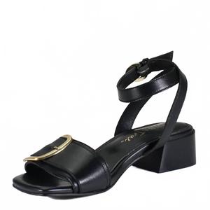 Женские кожаные сандалии Kea Lah в черном цвете DIBA True