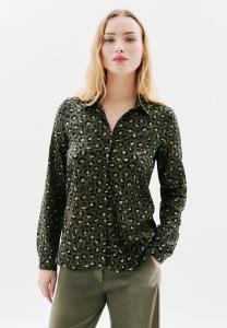 Блуза Caroll Button-down blouse, Vert Kaki/Khaki