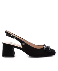 Женские туфли-лодочки на шпильке с открытой пяткой Refresh от Xti, черный