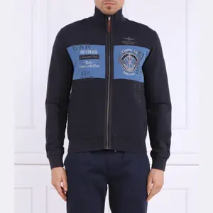 Толстовка узкого кроя Aeronautica Militare, синий