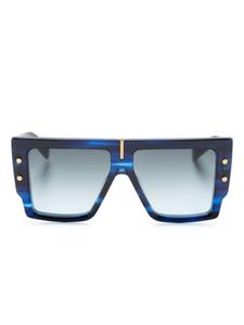 Balmain Eyewear солнцезащитные очки B-Grand с эффектом градиента, синий