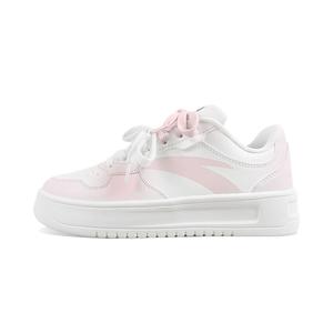 ANTA Комфортные нескользящие износостойкие низкие кроссовки для скейтбординга унисекс розового цвета