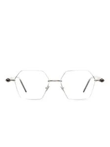 Геометрические очки в оправе P70 Kuboraum, серебристый