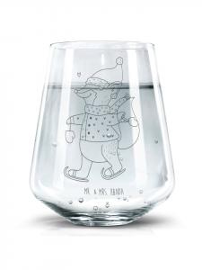 Стакан для питья Fox Ice Skate без слогана, прозрачный Mr. & Mrs. Panda