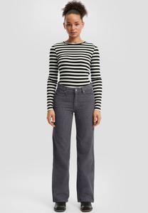 Брюки QS MIT WEITEM, Anthrazit/Anthracite