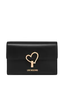Сумка через плечо с цепочкой Love Moschino, черный