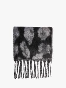 Шарф Daphne с леопардовым принтом Bloom & Bay, Grey