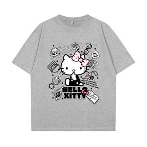 Футболка Hello Kitty Unisex Sanrio, серый