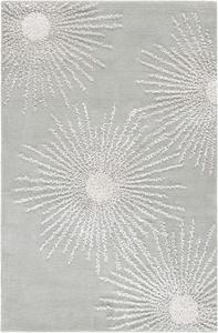 SAFAVIEH Soho Collection ковер 69 x 122 см Grey/Ivory SOH712K ручной работы Starburst премиум шерсть и вискоза