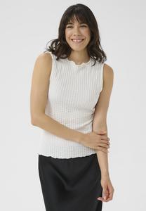 Топ KALIMA - Blouse Kaffe, кремовый