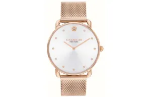 COACH Часы Elliot Wrist Watch Quartz Movement Steel Strap 36mm White Dial Women's Watch