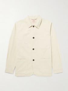 Верхняя рубашка из хлопчатобумажной саржи Labura PORTUGUESE FLANNEL, экрю