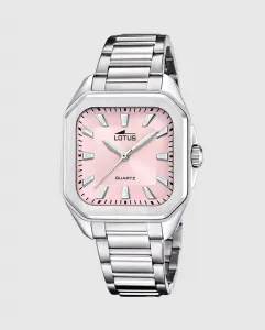 Женские часы 18967/3 Square Series Silver Steel LOTUS, серебряный