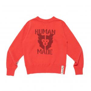 Свитшот с принтом Tsuriami HUMAN MADE, розовый