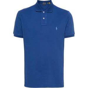 Поло с вышитой лошадкой Polo Pony Polo Ralph Lauren, синий