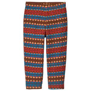 Детские микро-брюки - флисовые штаны Patagonia, красный