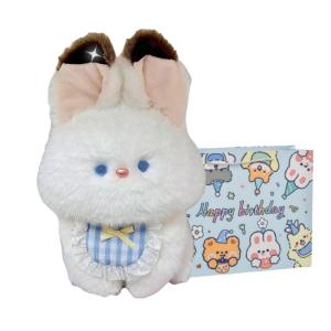 Плюшевая игрушка полярный медведь плюшевая кукла высота 25см Fat Fat Dragon