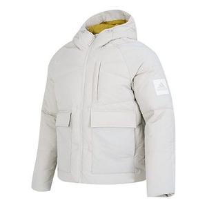 Куртка adidas Big Baffle Jkt Logo HN9929, серый