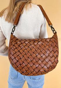 Сумка через плечо CLOVER Gusti Leder, цвет hellbraun