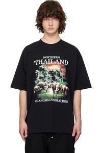 Туристическая футболка «Таиланд» Vetements, черный
