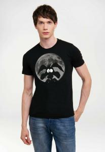 Футболка с принтом LOONEY TUNES COYOTE MOND LOGOSHIRT, черный