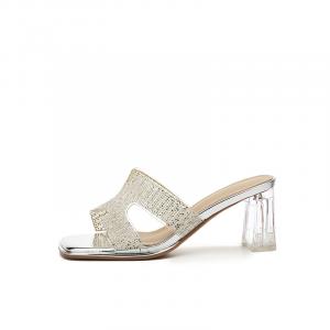 DAPHNE Серебряные женские противоскользящие тапочки устойчивые к истиранию, цвет Silver