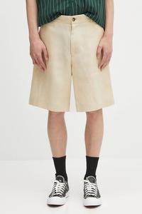 Льняные шорты Paul Smith, бежевый